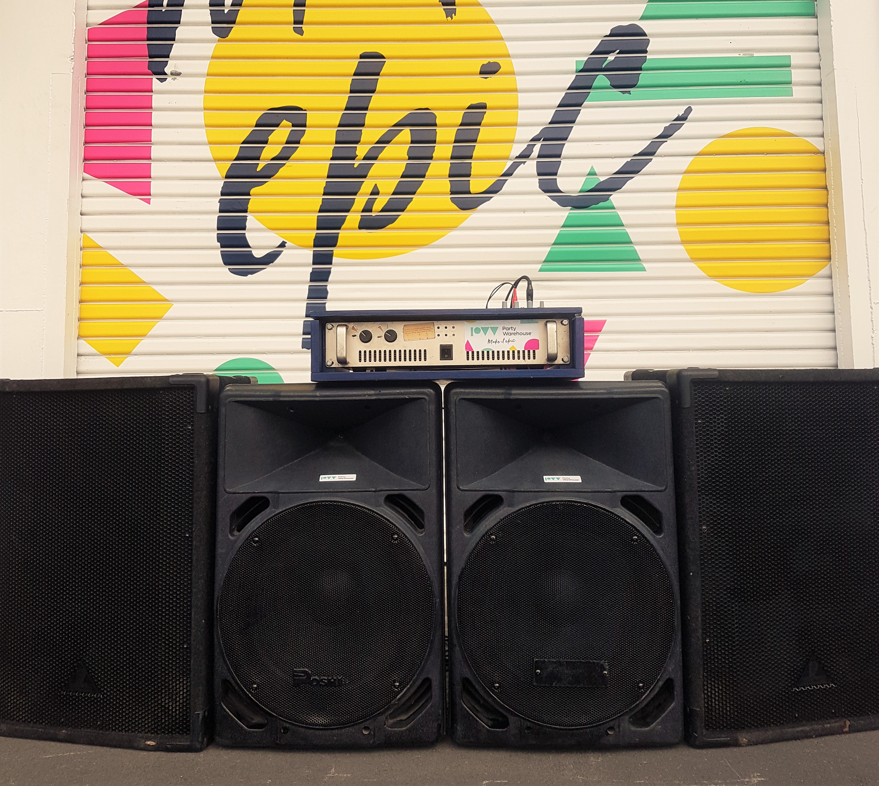 Sound System Hire Christchurch Party Warehouse